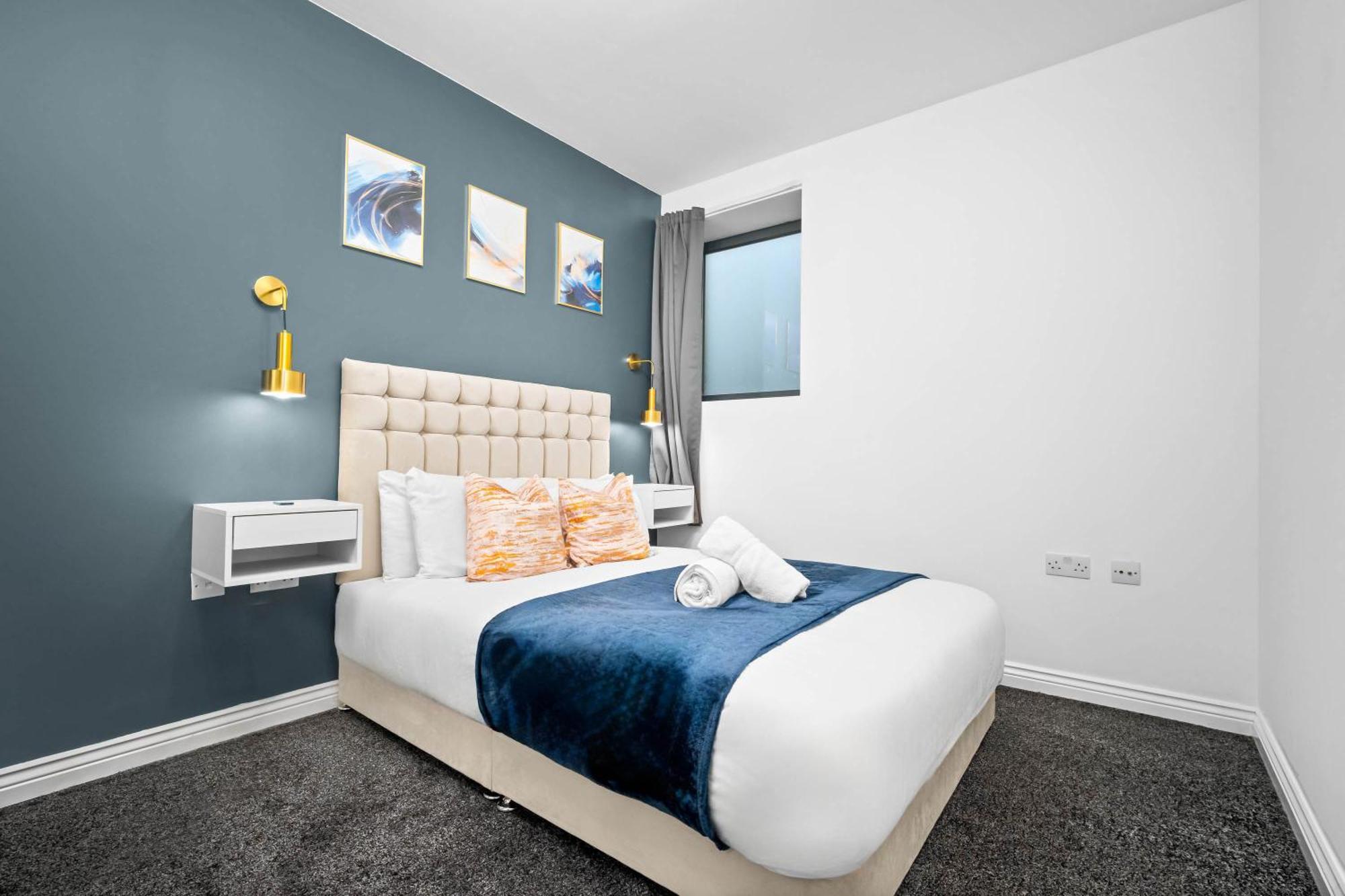 Luxury Two Bedroom Apartment - City Ceentre - Balcony - Jq - Netflix & Wifi - 11B Birmingham Luaran gambar