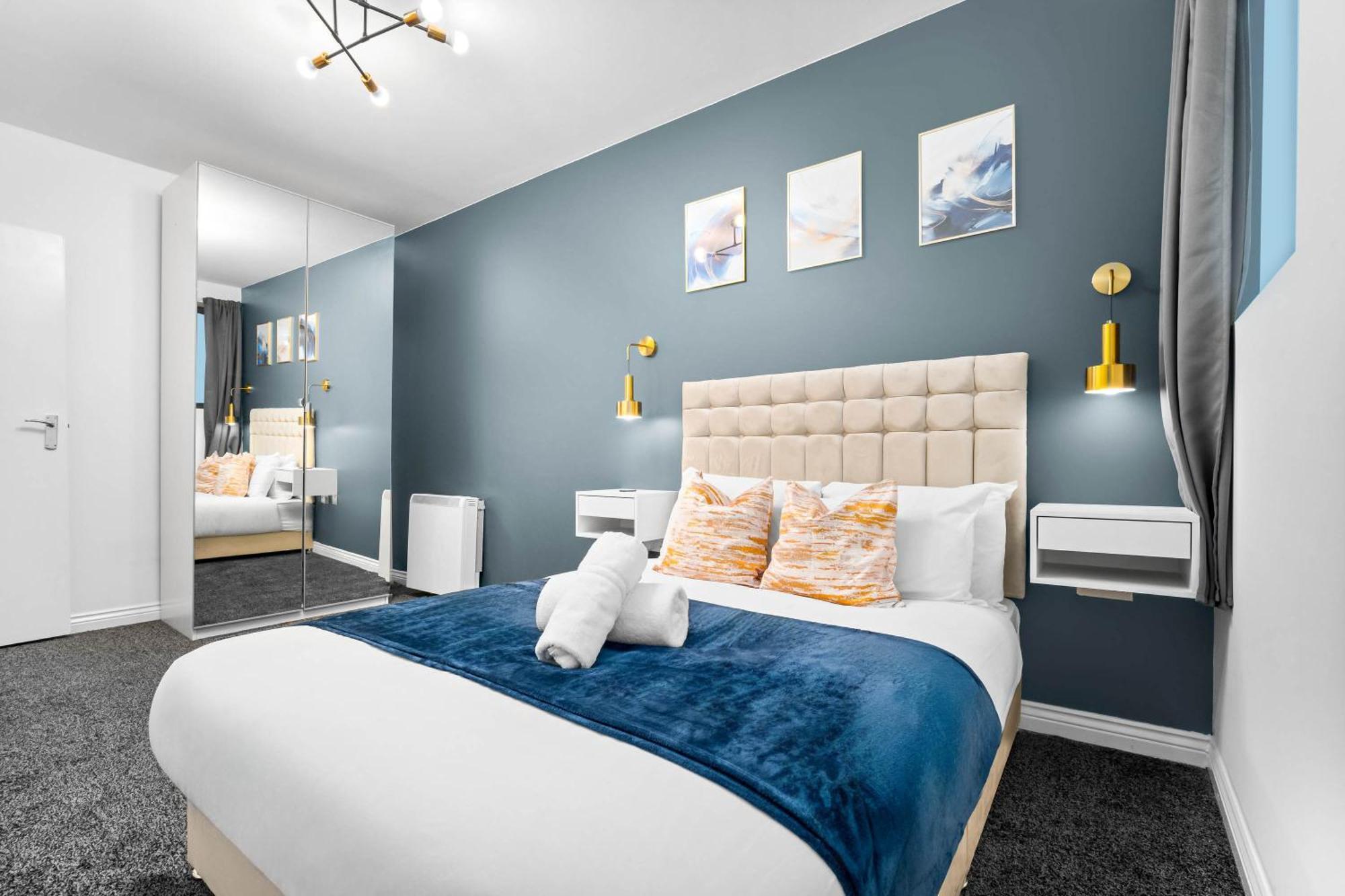 Luxury Two Bedroom Apartment - City Ceentre - Balcony - Jq - Netflix & Wifi - 11B Birmingham Luaran gambar